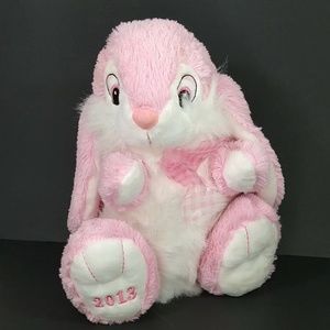 New 2013 Dan Dee Collectors Choice Bunny Rabbit 14"Plush Easter Pink Stu…